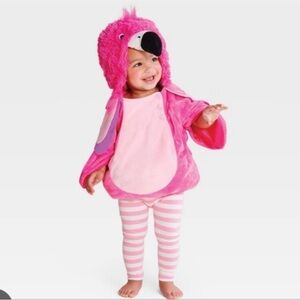 Pink Flamingo 6-12Mo Baby Costume